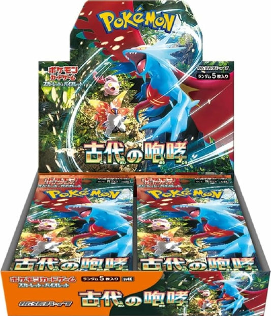 Pokémon TCG – Ancient Roar Booster Box [Japanisch, SV4K]